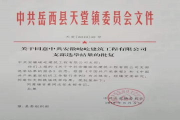 关于同意中共168体育·(中国)官方网站 - 168Sport支部选举结果的批复